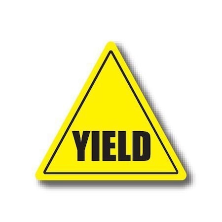 Ergomat 17in TRIANGLE SIGNS - Yield DSV-SIGN 289 #5010 -UEN